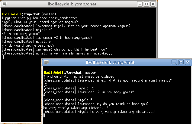 chat.pngChatting at London Chess Candidates 2013
